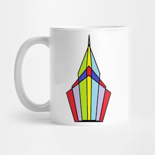 A Colourful Palace - Multi-colour Design Mug